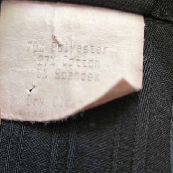 SWITCHBLADE STILETTO Black Zippered Jacket with Skull buttons. Size M - Picture 9 of 11